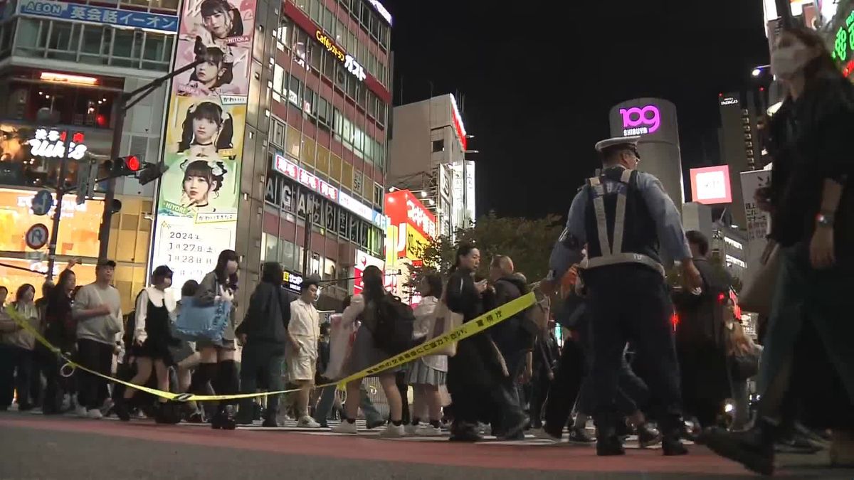 ハロウィーン前夜　東京・渋谷“仮装”少なく…警視庁は厳重警備