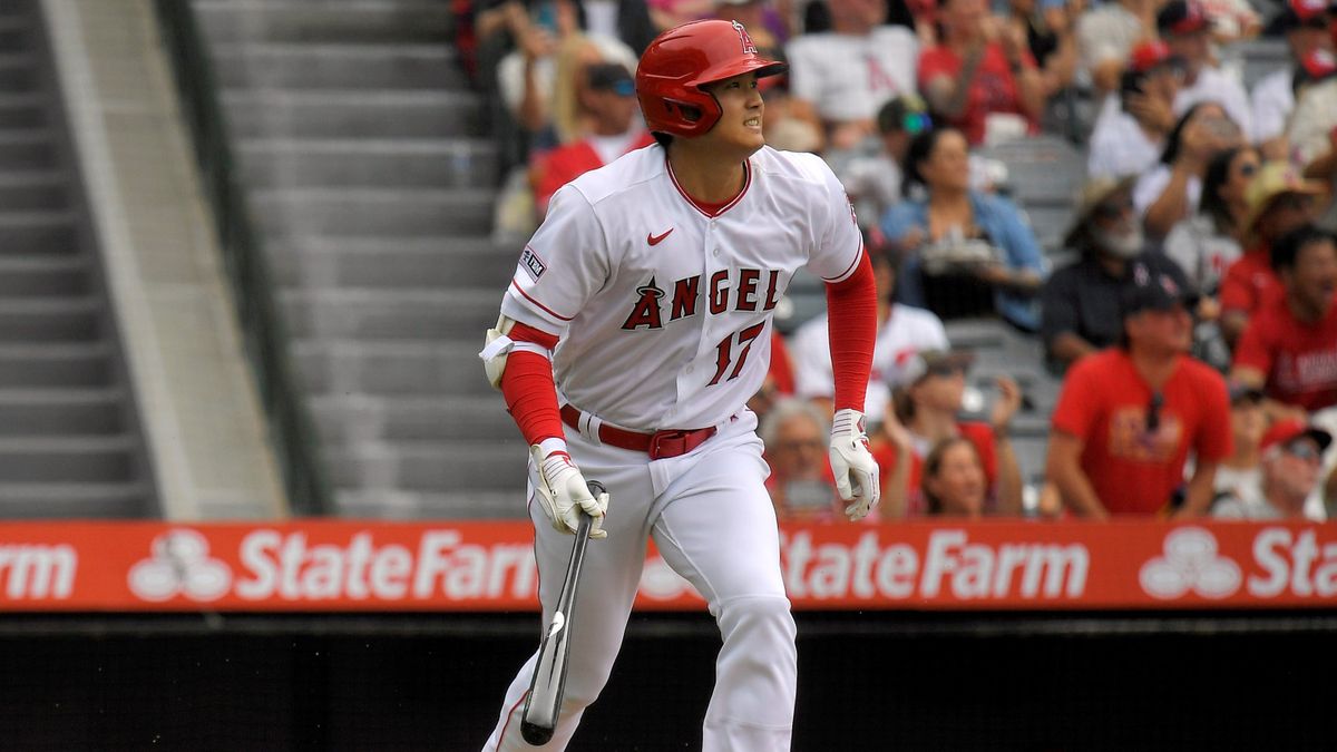 第36号ホームランを放ったエンゼルスの大谷翔平選手(写真:AP/アフロ)