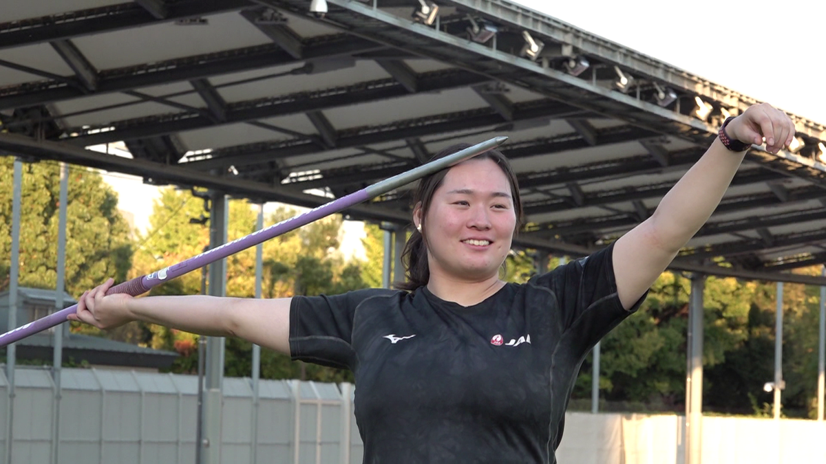 パリ五輪へ「自分のペースで」 やり投げ世界女王　北口榛花が始動