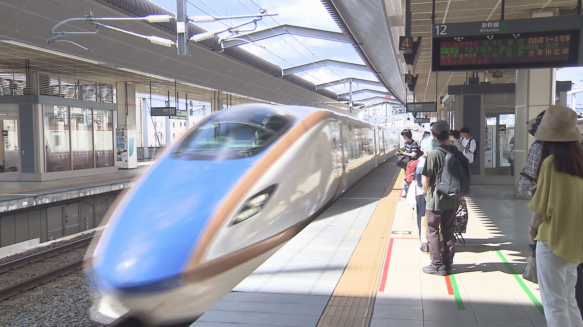 【速報】北陸新幹線で運転再開　一時、東京－長野で運転見合わせ【長野】