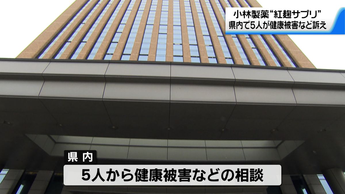 紅麹サプリ問題 石川県でも5人から健康被害の相談 県が使用中断を呼びかけ