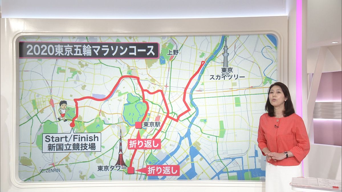 東京五輪マラソンコース発表！見どころは？