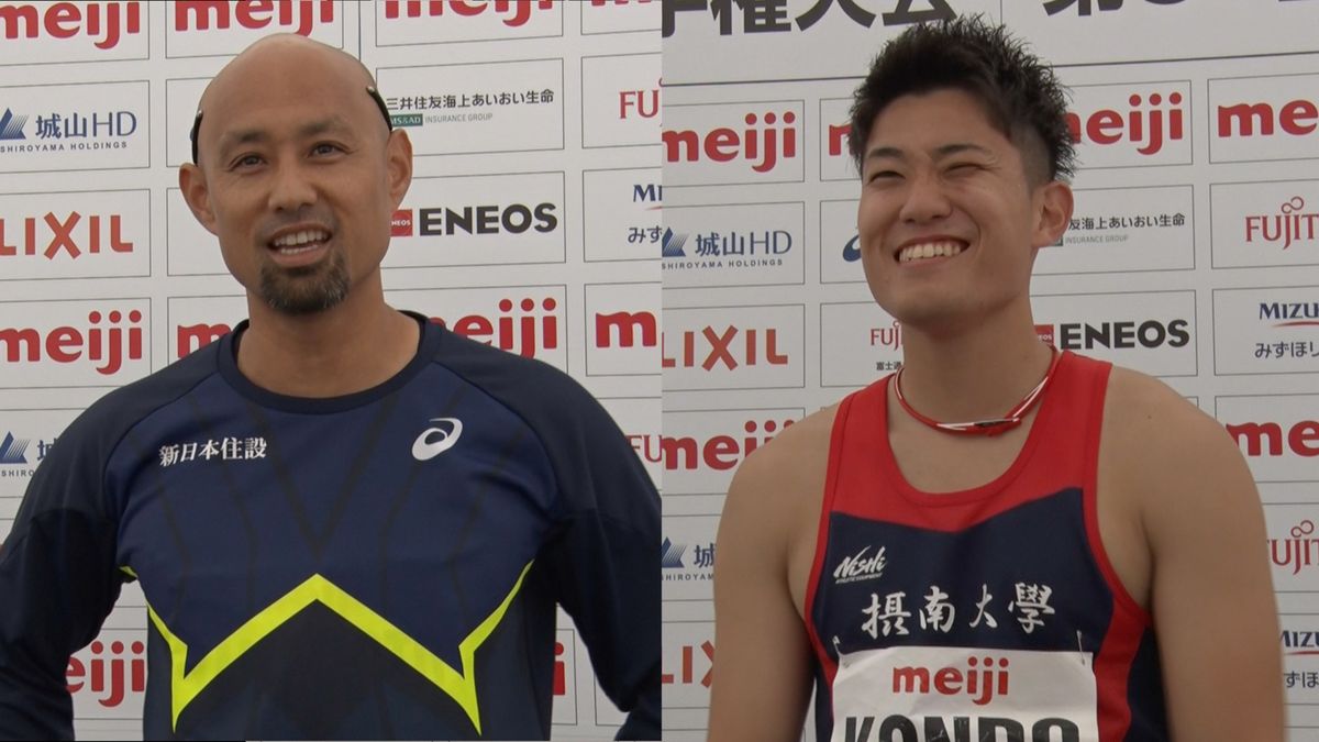 【パラ陸上】100mで負けたホープに山本篤が走り幅跳びでリベンジ「絶対に負けられないという思いがあった」