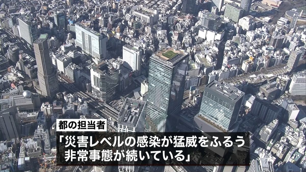東京で４３９２人「非常事態続く」日曜最多