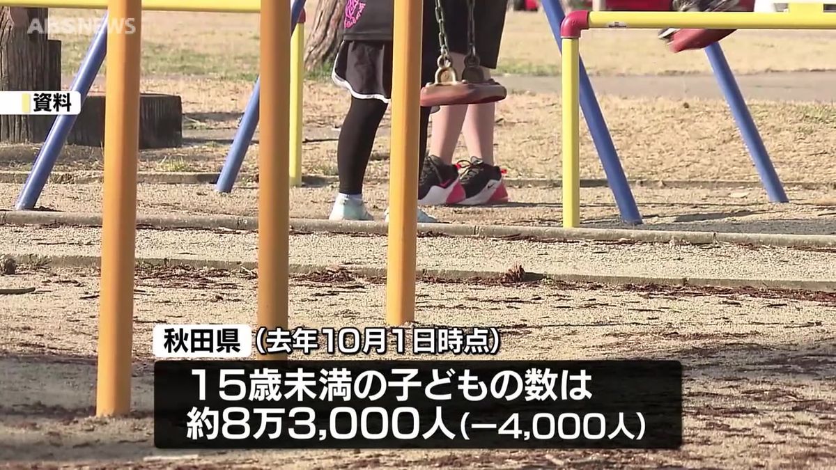 秋田県の子どもの割合9.1％　13年連続で全国最下位