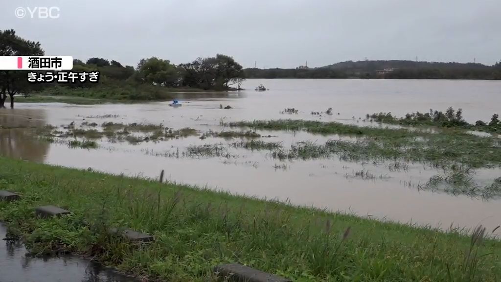 【22日午後5時現在】県内大雨の峠越える…避難指示は４市町に。山形新幹線は23日通常運行予定