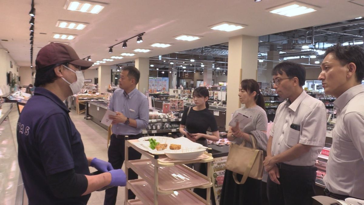 「紀ノ国屋」のバイヤーが「ふくいポーク」「若狭牛」を試食 福井の魅力首都圏で発信へ