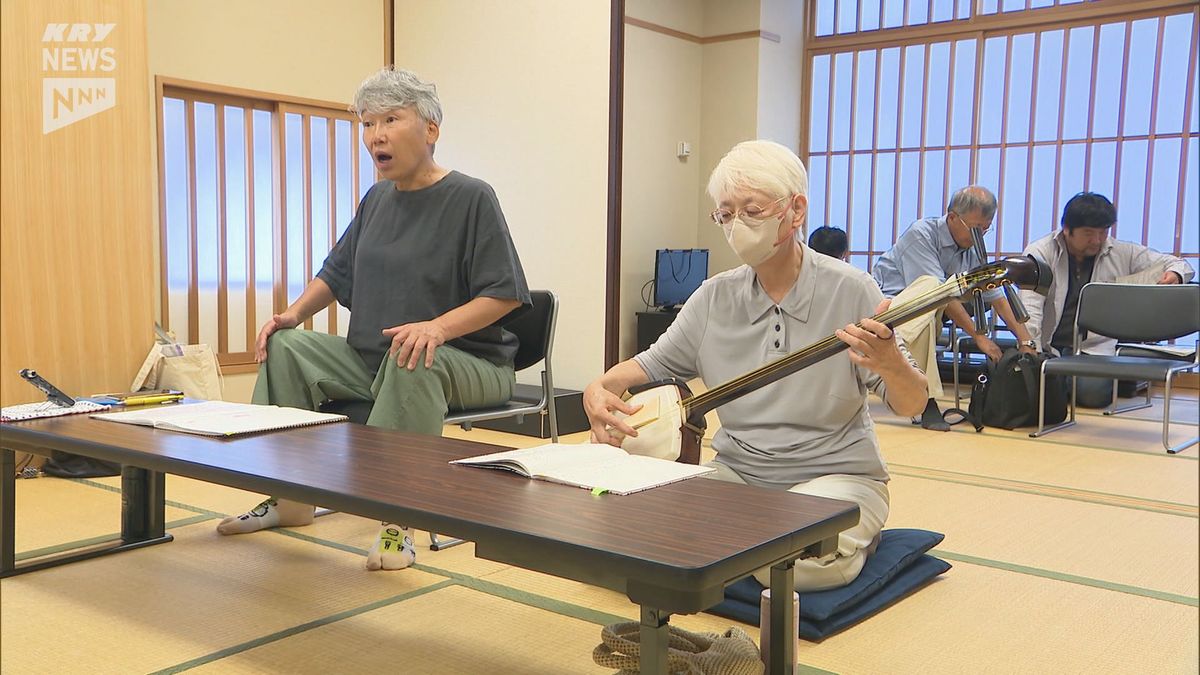 下松市の切山歌舞伎…保存会結成50周年記念公園に向け指導受ける