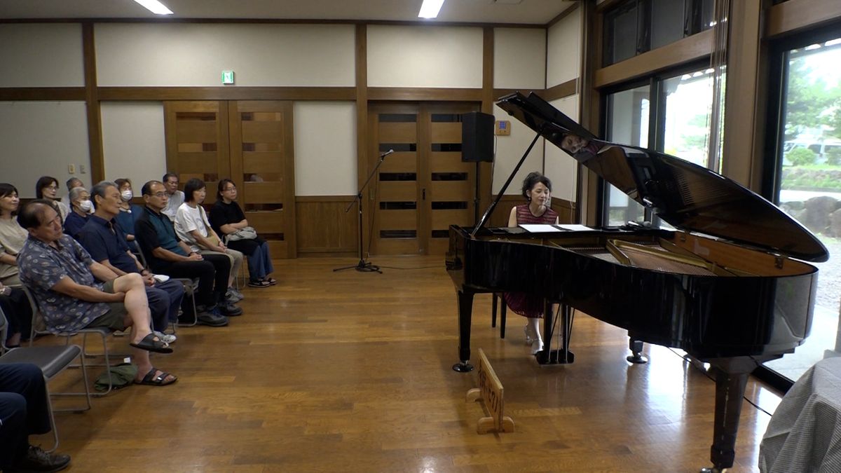 石川・七尾市で「奇跡のピアノ」演奏会　「このピアノのように能登の人にも諦めず復興に向かってほしい」