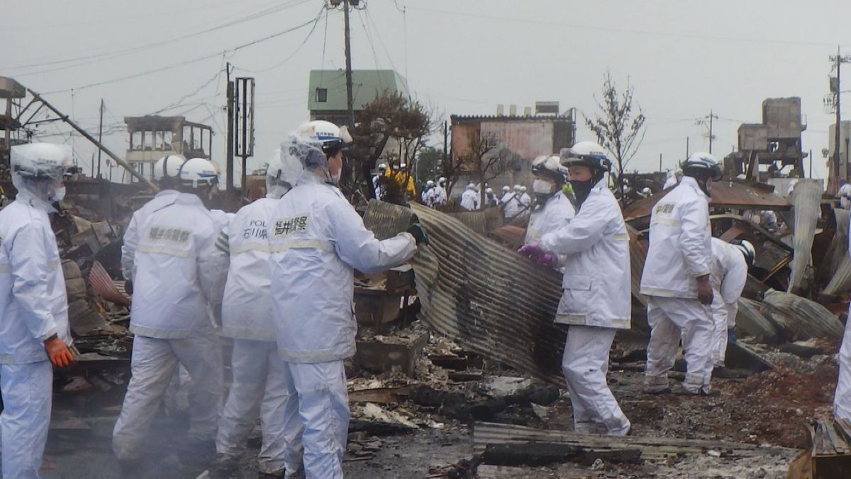 「何としても家族のもとへ…」県警隊員ら輪島の火災現場で捜索活動　厳しい状況振り返る