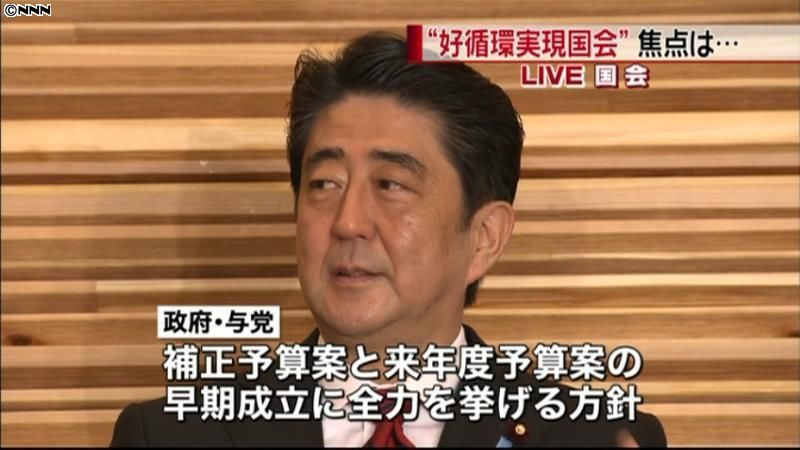 “好循環実現”通常国会がスタート