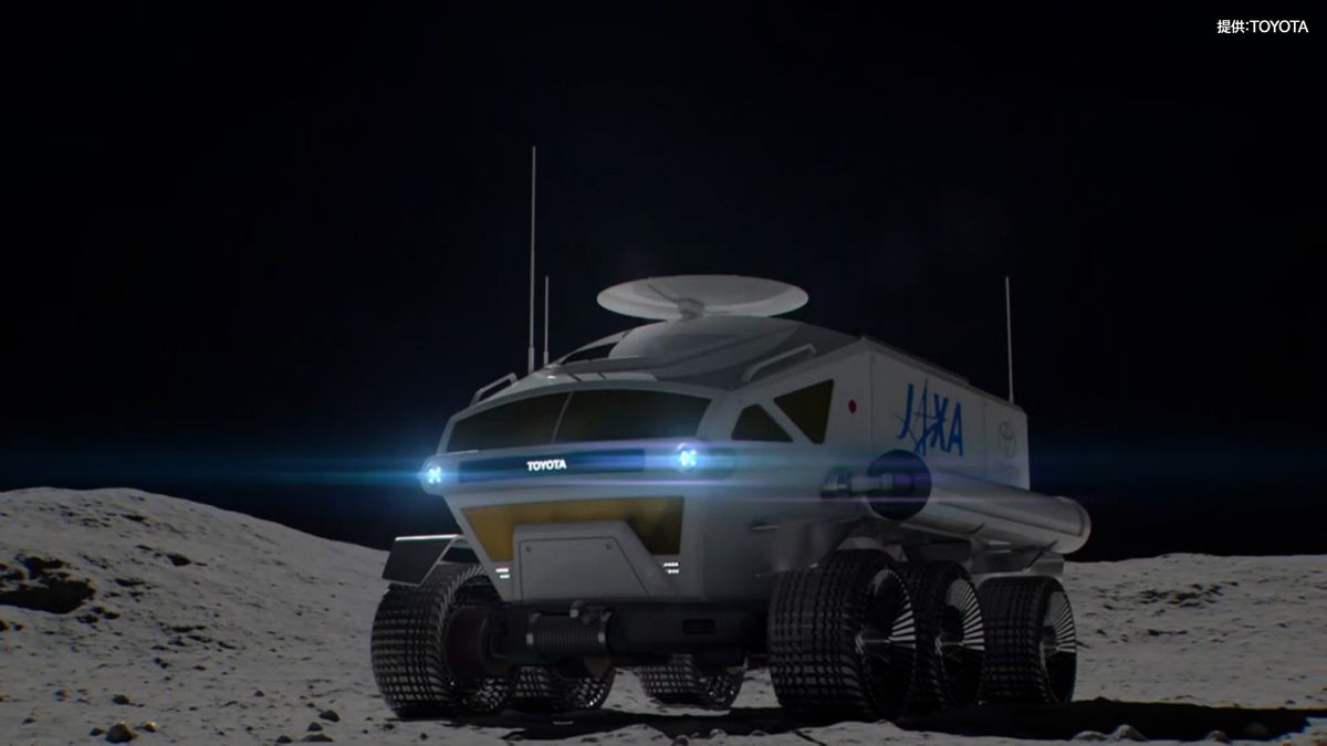 トヨタ自動車とJAXAなどが共同で開発中の“月面を走る宇宙船”
