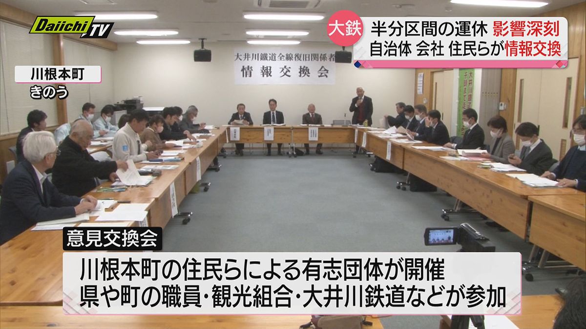 【大井川鉄道】台風被害による不通区間沿線…観光客減少で深刻な影響（静岡県）