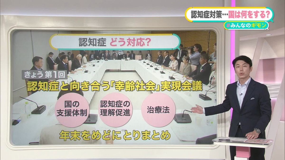 65歳以上の5人に1人が認知症に…岸田首相“幸齢社会”実現へ対策会議立ち上げ　世界初の新薬…高額な値段も議題に　【#みんなのギモン】