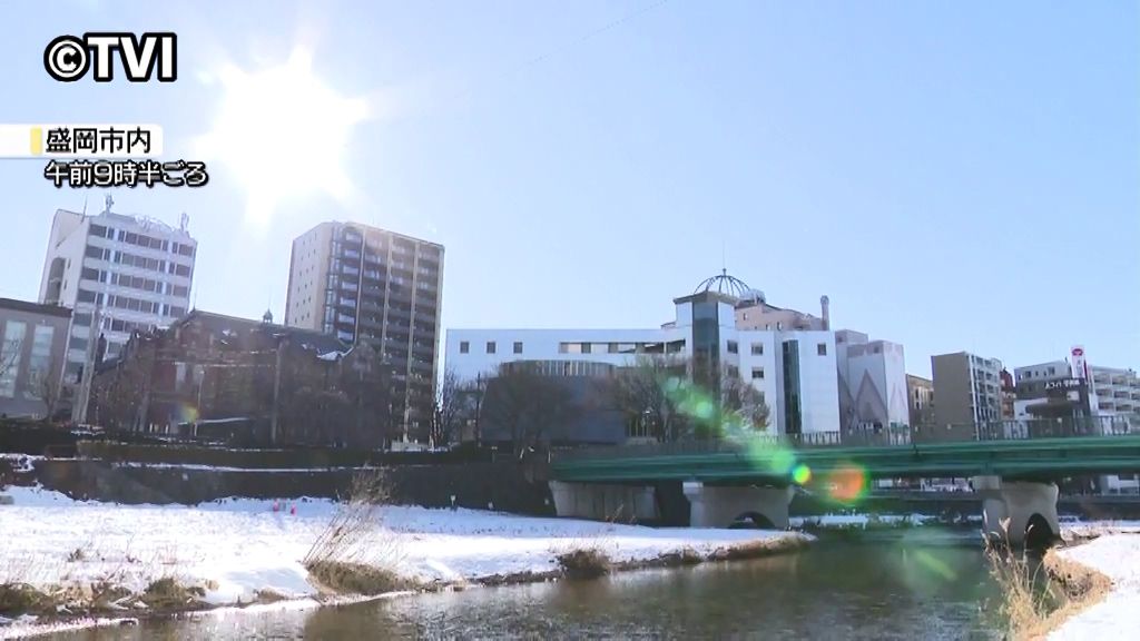 薮川で今シーズン最低－21.1℃ 岩手県内のすべての観測地点で氷点下に