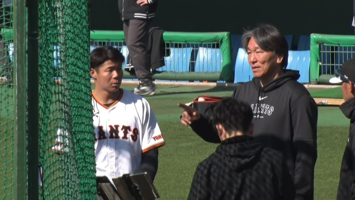 「新しいなと思った」巨人ドラ3・佐々木俊輔　松井臨時コーチのアドバイスで悩み払拭