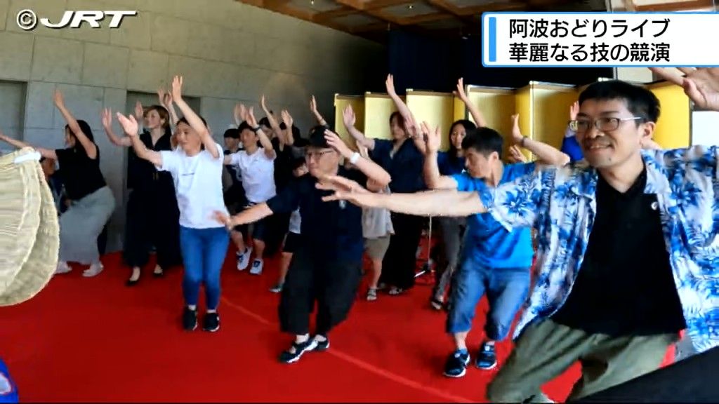 鳴り物の名手が華麗な演奏を披露　徳島城博物館で阿波おどりライブ【徳島】