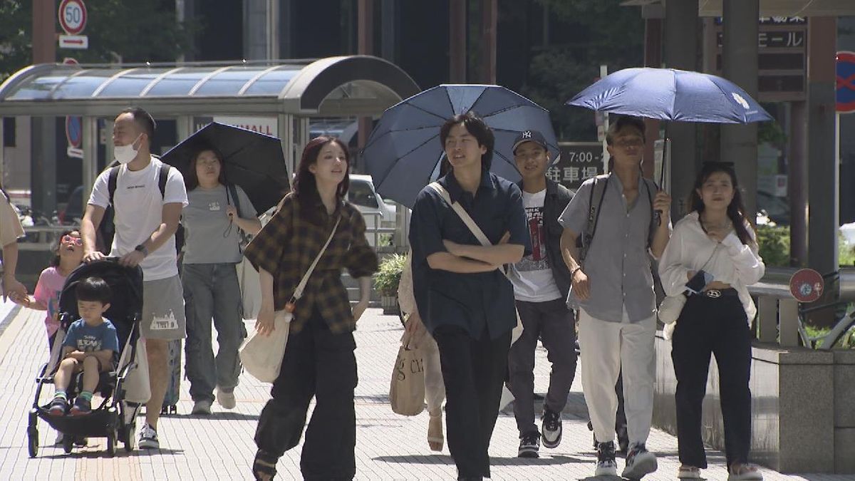 名古屋・岐阜で37度予想　各地で危険な暑さ　熱中症に厳重警戒を