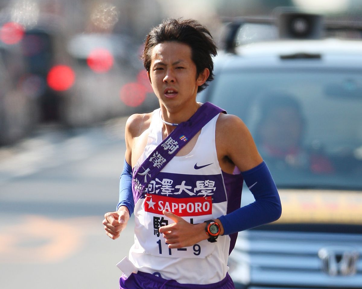 第86回箱根駅伝で駒澤大学の9区を走った高林祐介さん（写真：YUTAKA/アフロスポーツ）