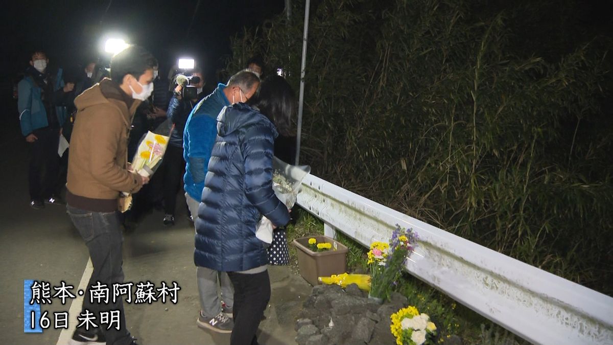 熊本地震４年　亡くなった息子…家族が祈り