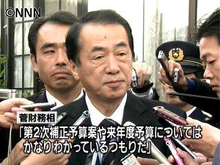 菅副総理、財務相に正式に就任