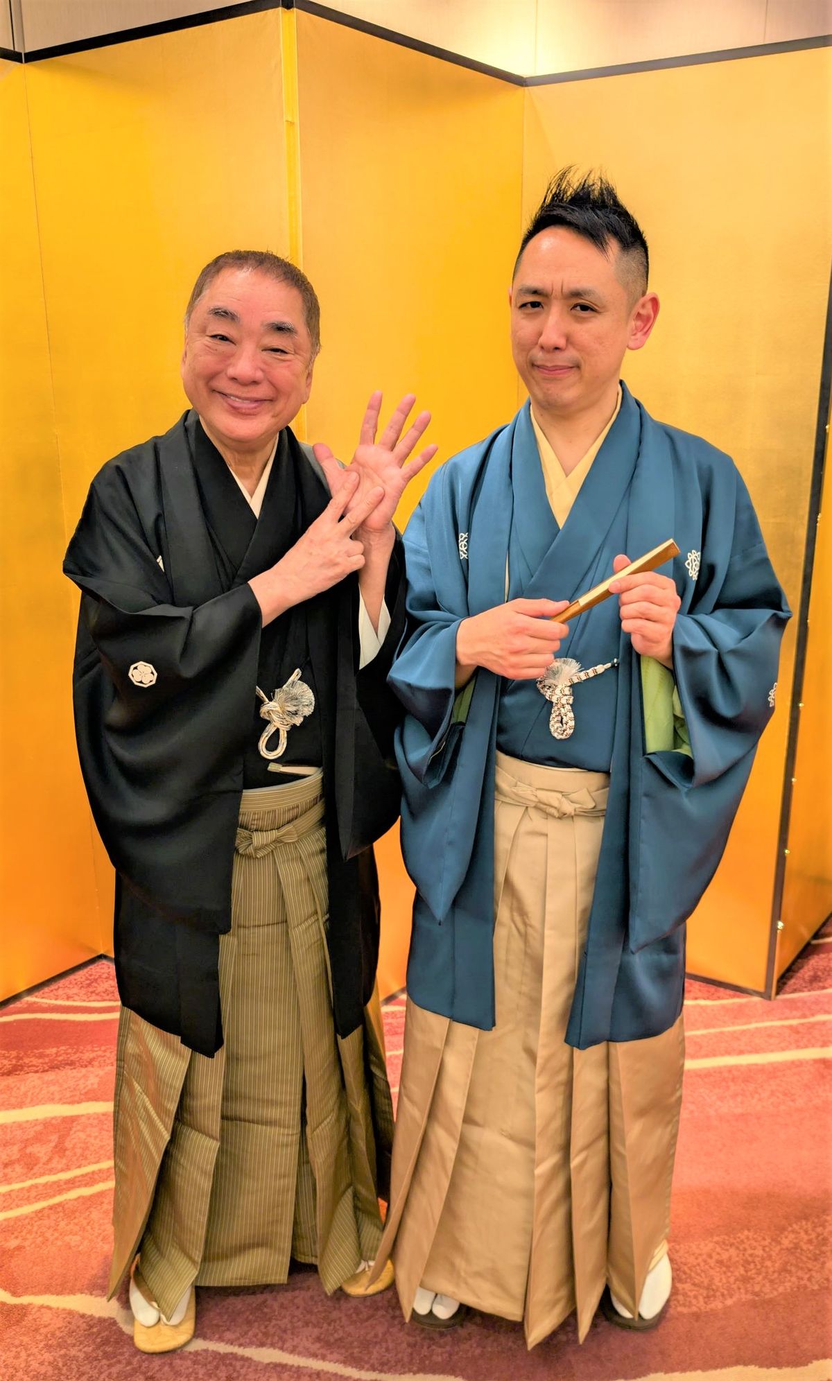 父・三遊亭好楽さんと七代目三遊亭円楽さん