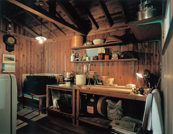 安藤百福さんが即席ラーメンの開発をした小屋の再現　画像提供：日清食品