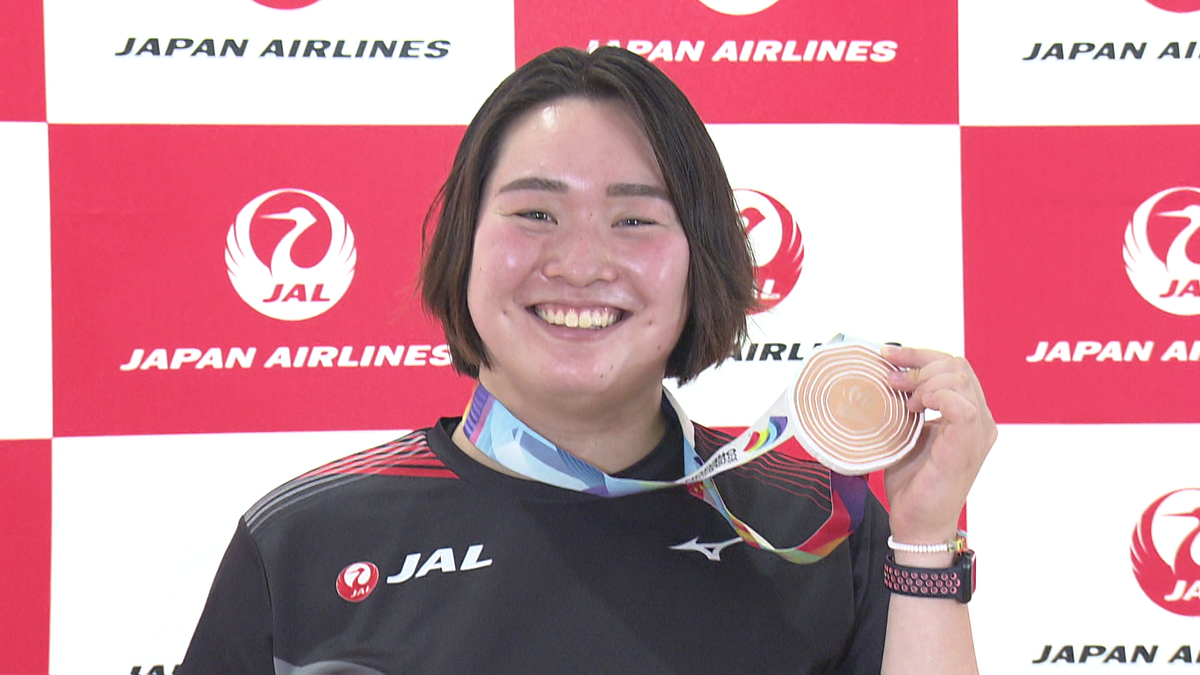 「そう簡単には世界のお姉様方は勝たせてくれない」やり投げ・北口榛花　日本人女子初・世界選手権で銅メダル