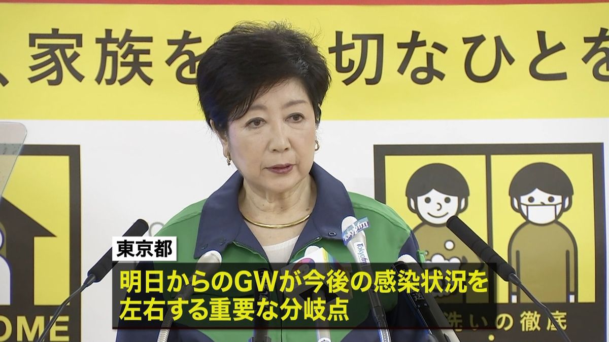 東京都“ＧＷが重要な分岐点”専門家が警鐘