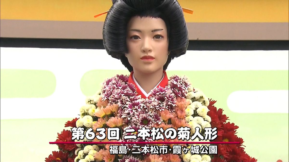 江戸時代の文化など表現「二本松の菊人形」