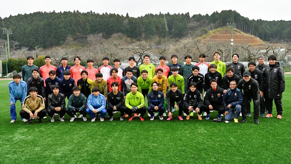 日本高校サッカー選抜候補選考合宿がスタート