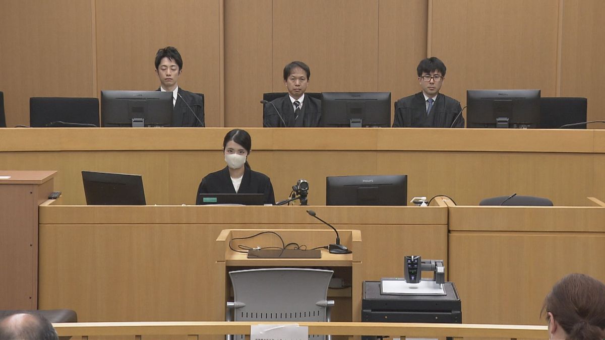 大阪地裁で開かれた初公判（2024年5月）