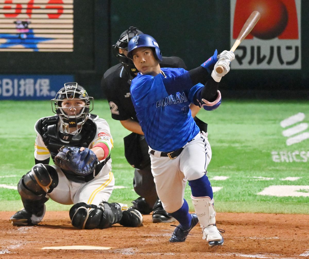 「きょうは桑原デー」DeNA桑原将志が5回に勝ち越しソロ　17年の日本シリーズでは打率.154も…攻守で存在感