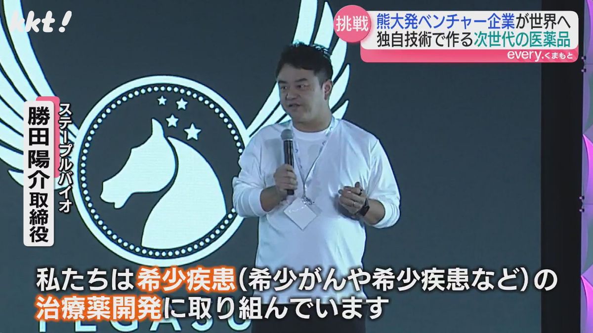 【世界初の技術】希少疾患の治療薬開発目指すベンチャー企業 ビジコン世界大会に挑戦