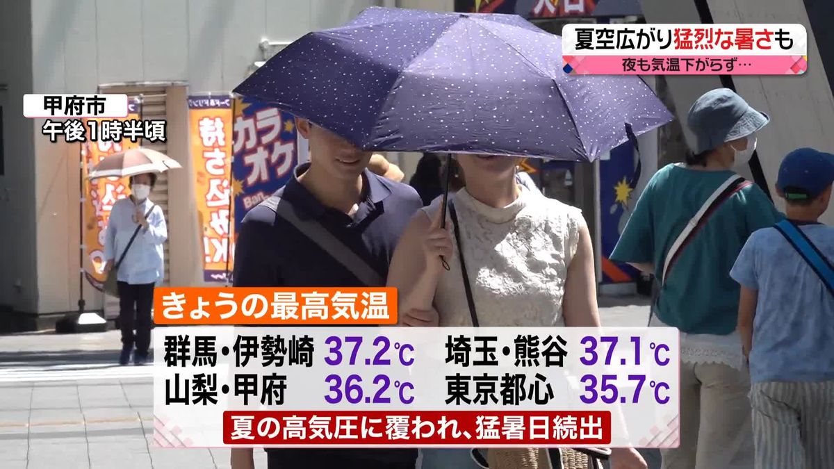 【天気】西日本は午後は局地的に激しい雷雨も　沖縄は台風影響で波高く　東京や名古屋、福岡などで猛暑日に