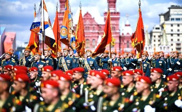 プーチン大統領が“愛国心”を呼びかけた戦勝記念日（赤の広場、5月9日）