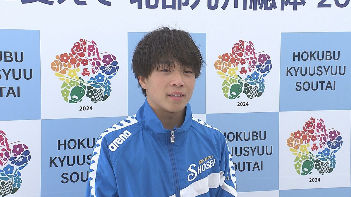 インターハイ男子高飛込決勝　県代表選手がパリ五輪・銀メダリストと競い合う　大分　