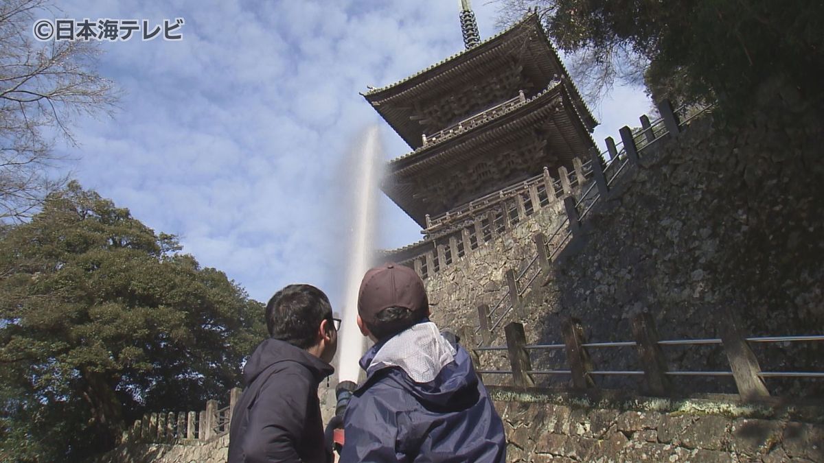 「日ごろからの準備が必要」　"文化財防火デー"に合わせ清水寺で放水訓練　消防設備の確認も　島根県安来市