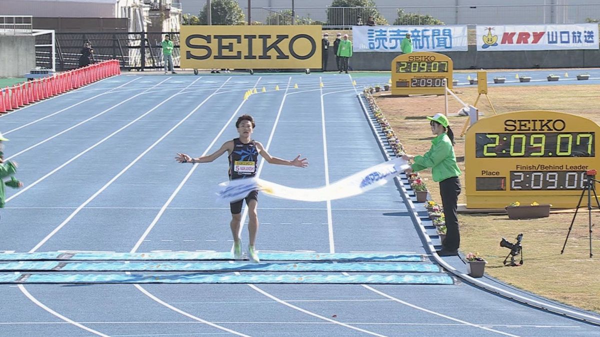 防府読売マラソン　中西亮貴選手が初優勝！女子は小林香菜選手が大会新記録で優勝！