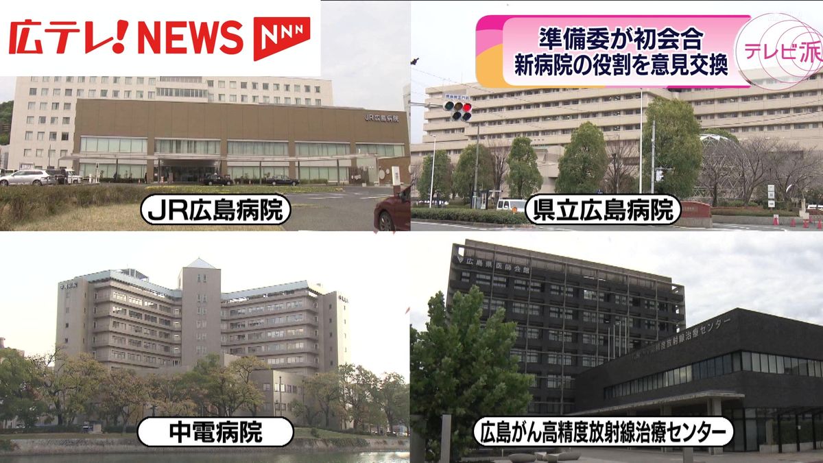 【新病院計画】準備委員会の初会合　JR広島駅前に2030年度の開院めざす