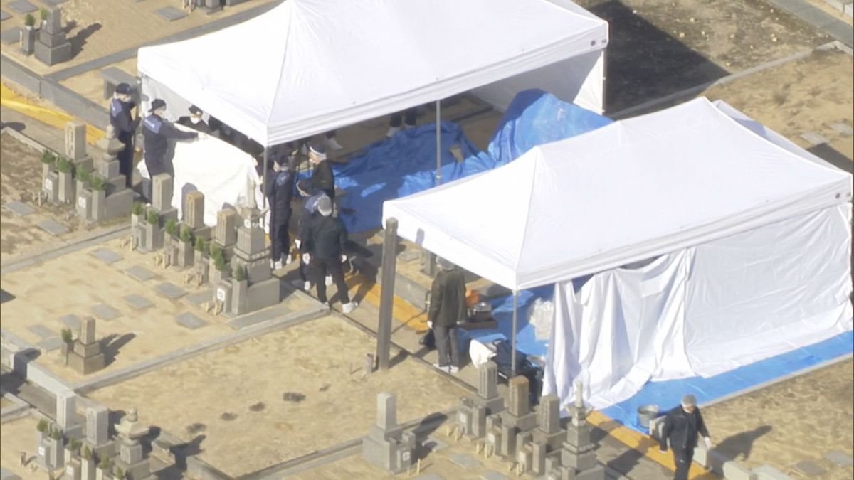 【速報】「土の中から人の手首」奈良の霊園に高齢女性の遺体を遺棄した疑い　区画所有する７１歳男逮捕　「同居していた実母を埋めた」と容疑認める