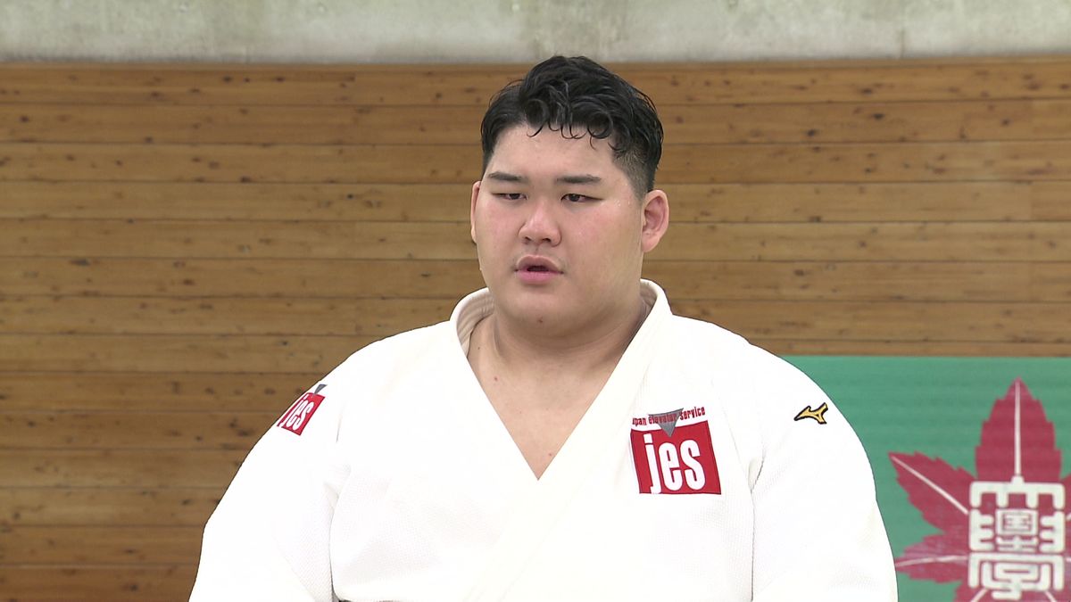 柔道男子100キロ超級で五輪内定を決めている斉藤立選手