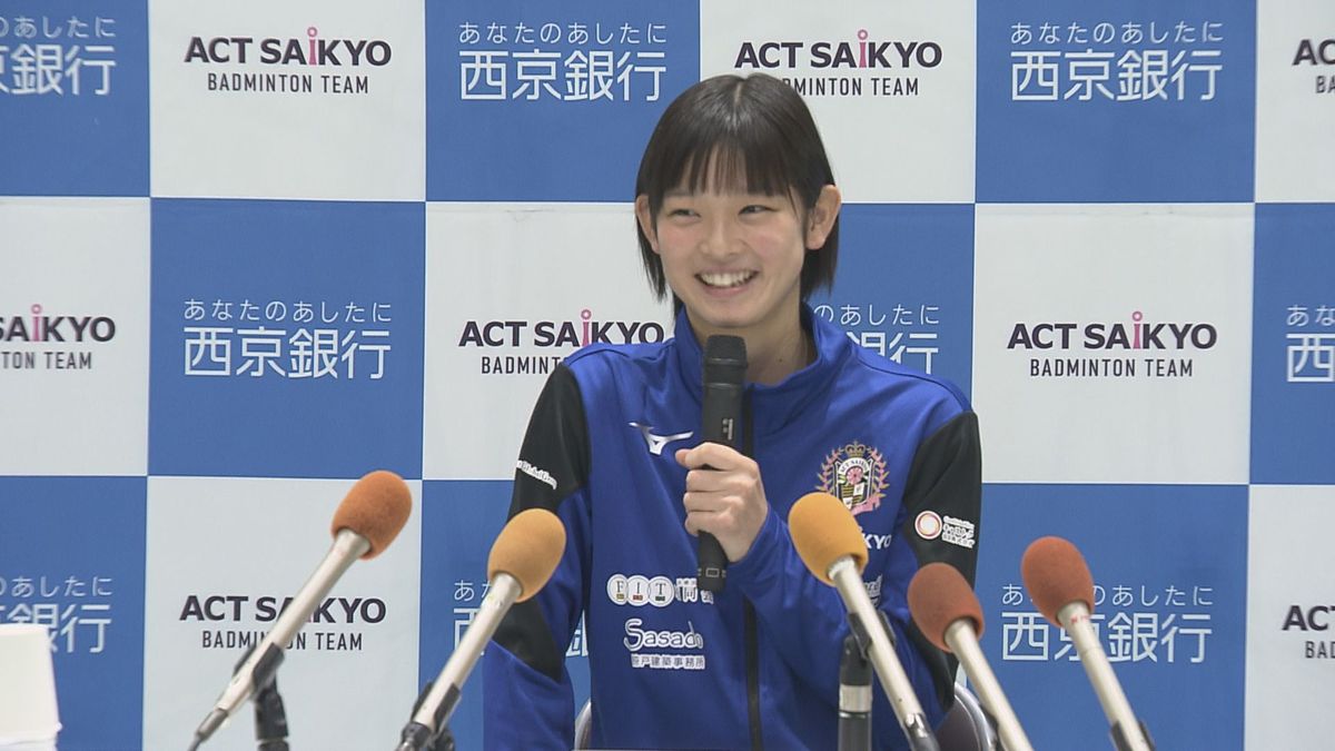 「山口県をバドミントン王国に！」バド世界Jrチャンピオン田口真彩がACT SAIKYO入団内定