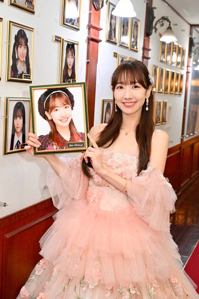 AKB48劇場で卒業公演を行った柏木由紀さん　（C）AKB48