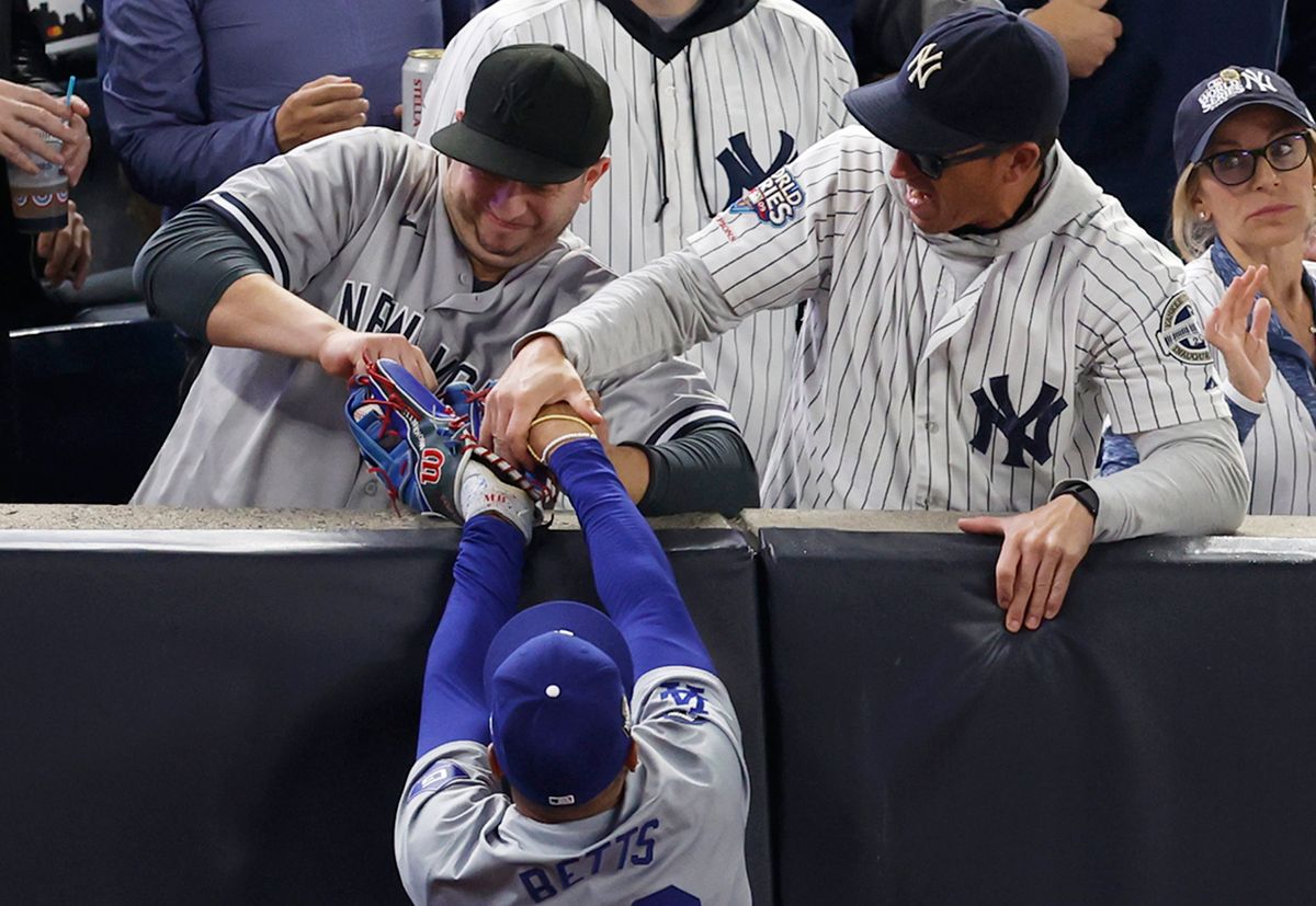 【MLB】ファン2人へ“出禁”処分　前日にドジャースのベッツへの危険行為にヤンキースが厳格な対応