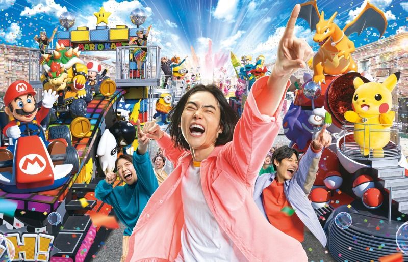 菅田将暉が応援　世界中の人気キャラクターが集結　USJ『NO LIMIT! パレード』約2年半ぶりに開催