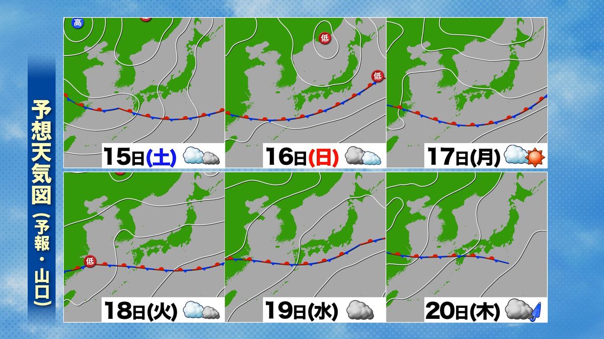 この先の予想天気図