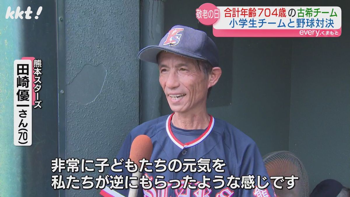 熊本スターズ 田崎優一さん(70)