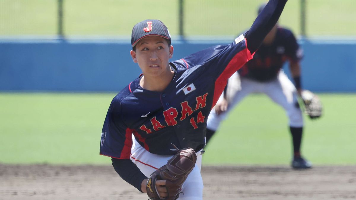 大学日本代表・細野晴希投手（写真：日刊スポーツ/アフロ）