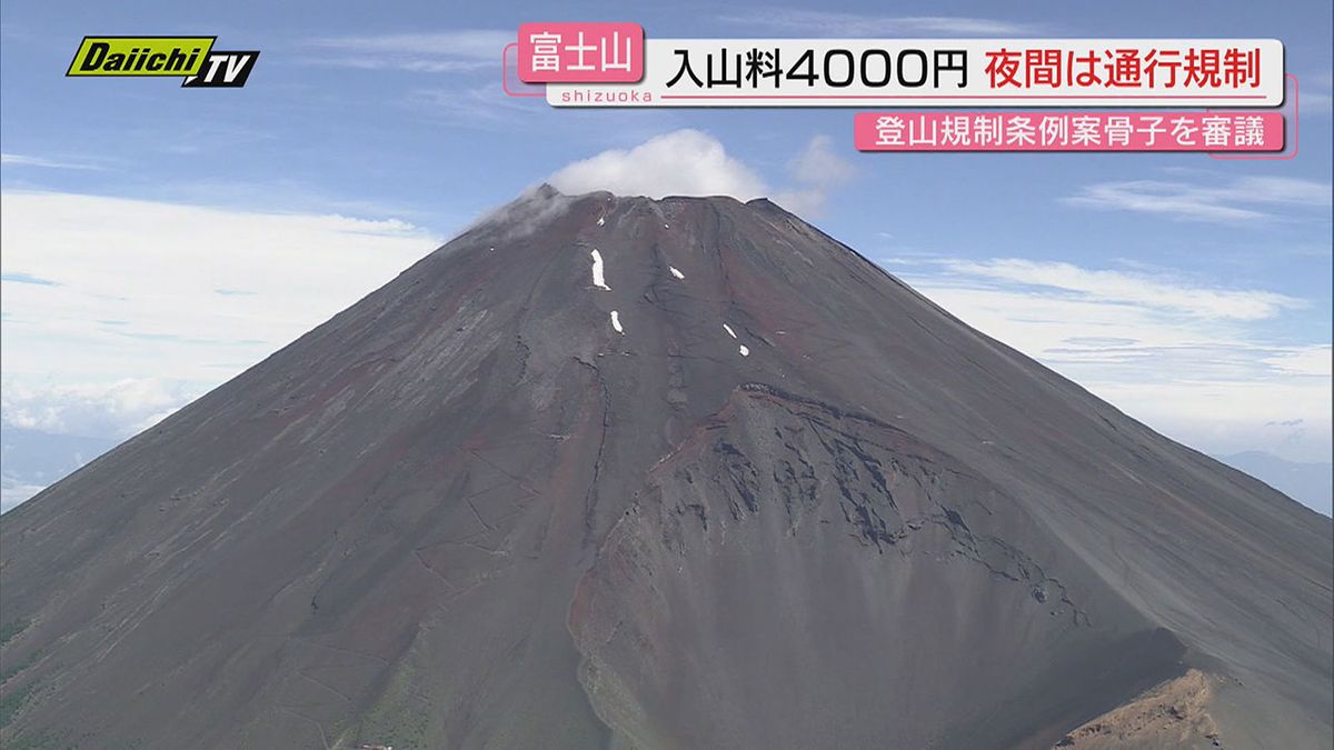 【県議会常任委】富士登山規制に関する条例案骨子や新野球場に係る新協議会の詳細明らかに（静岡）